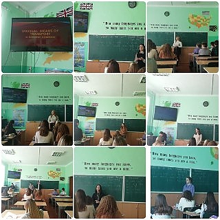 Відкритий урок англійської мови у 10-А класі.